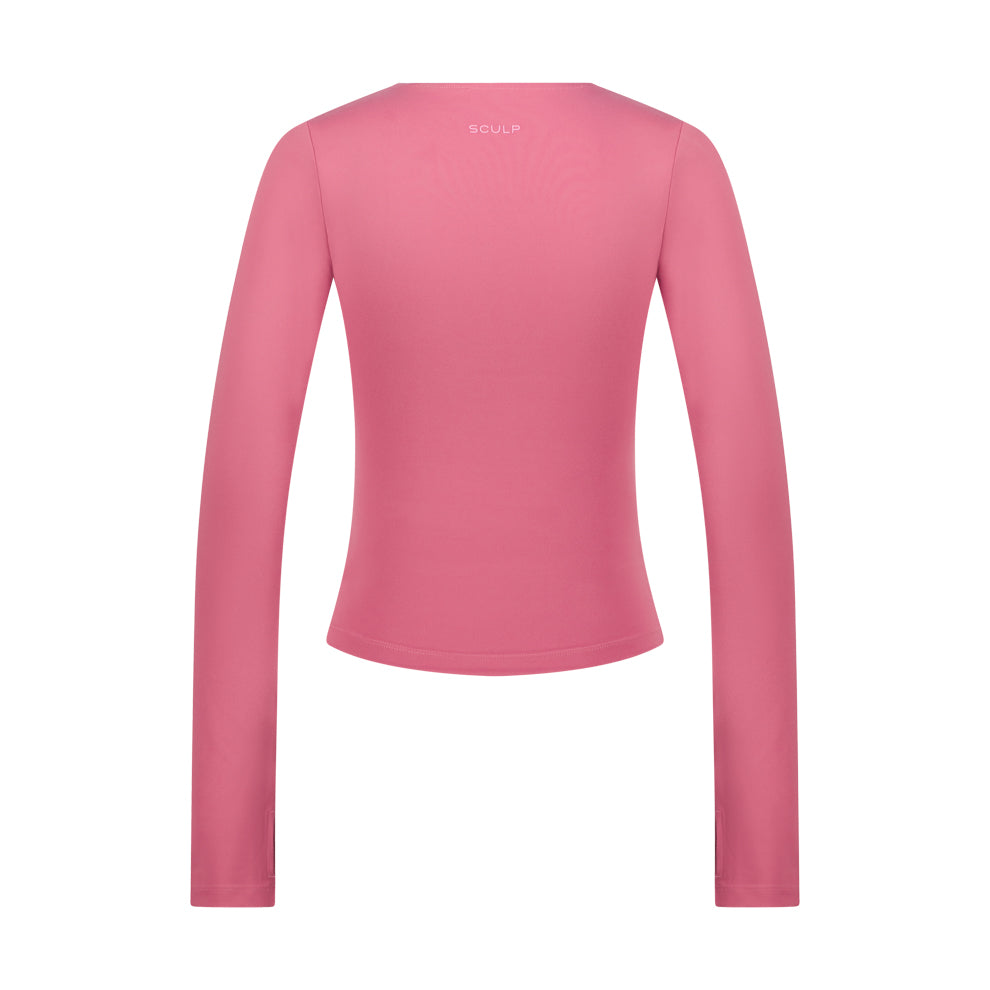 CREW NECK LONG SLEEVE TOP image 4