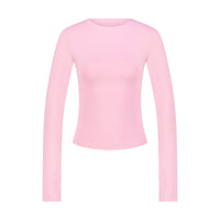 CREW NECK LONG SLEEVE TOP
