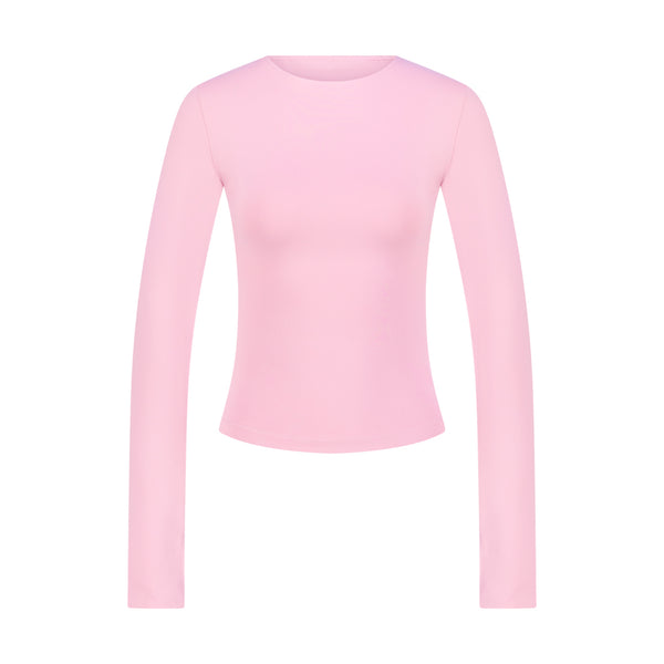 CREW NECK LONG SLEEVE TOP