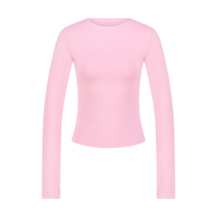 CREW NECK LONG SLEEVE TOP