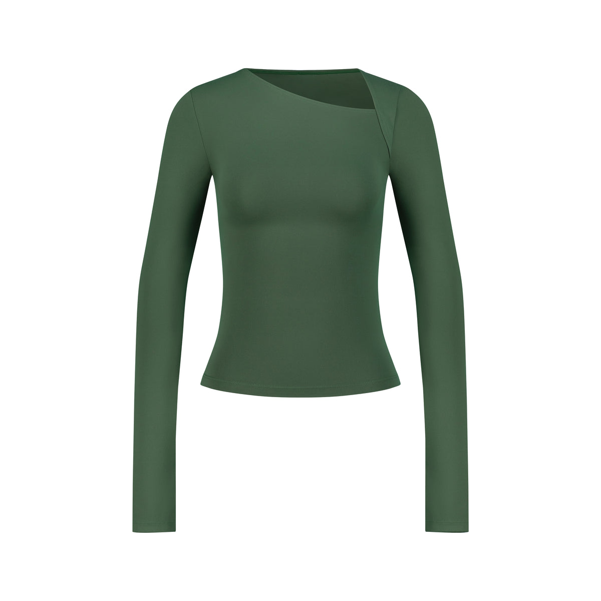 ASYMMETRICAL LONG SLEEVE TOP image 1