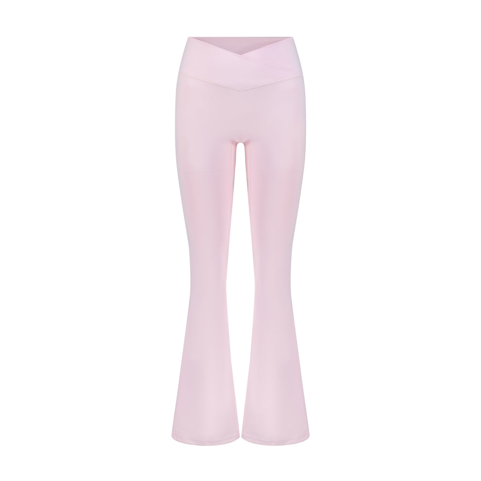 HIGH WAISTED FLARED LEGGINGS image 1