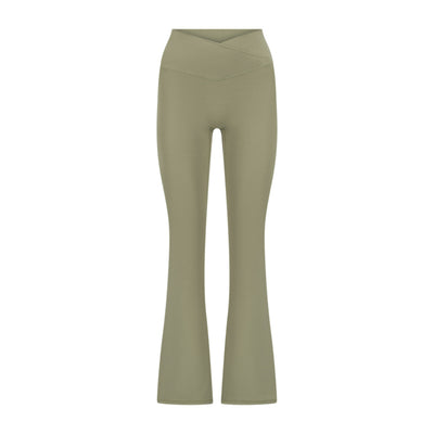 HIGH WAISTED FLARED LEGGINGS