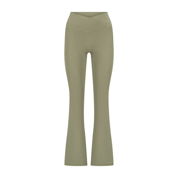 HIGH WAISTED FLARED LEGGINGS