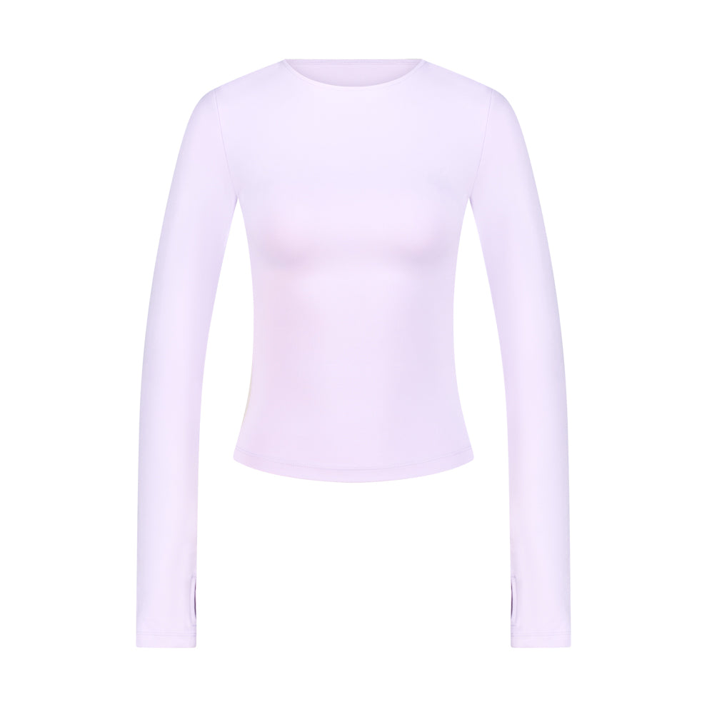 CREW NECK LONG SLEEVE TOP image 2