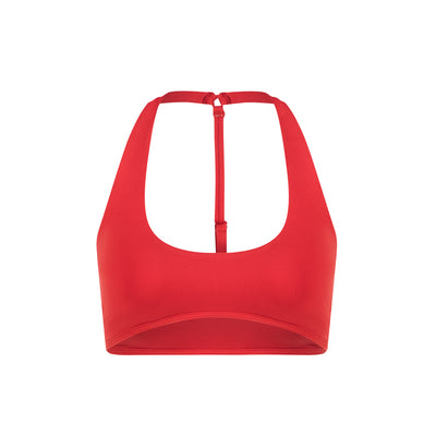 OFF-DUTY HALTER BRA