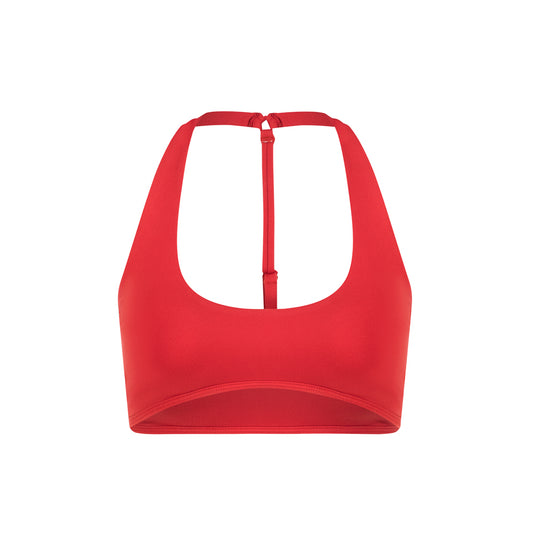OFF-DUTY HALTER BRA