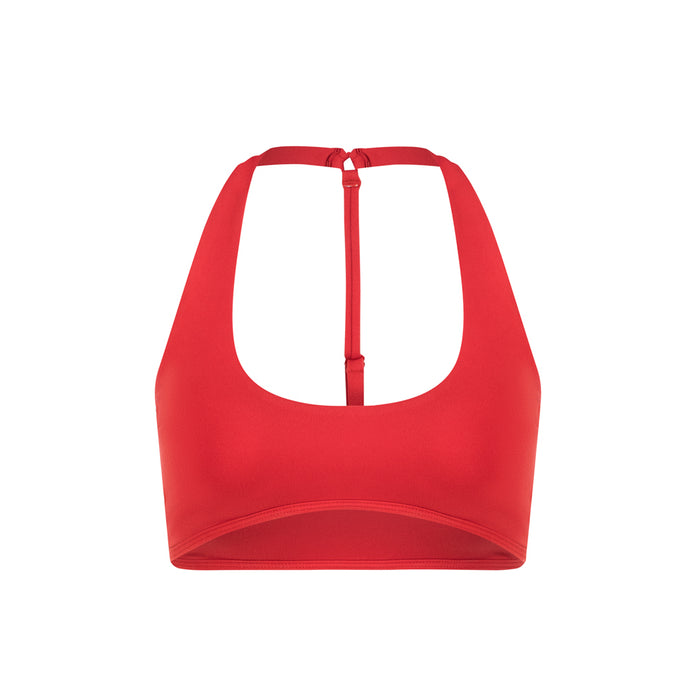 OFF-DUTY HALTER BRA