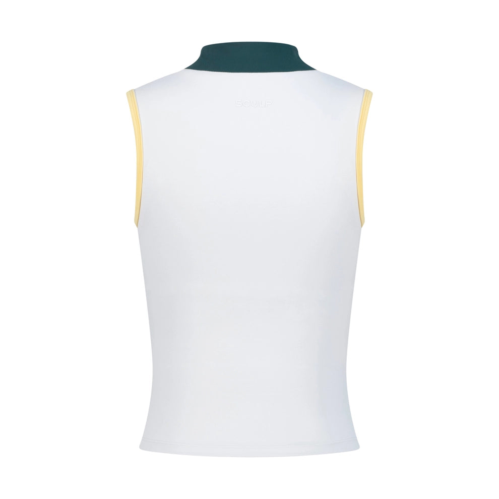HERITAGE SLEEVELESS POLO image 14