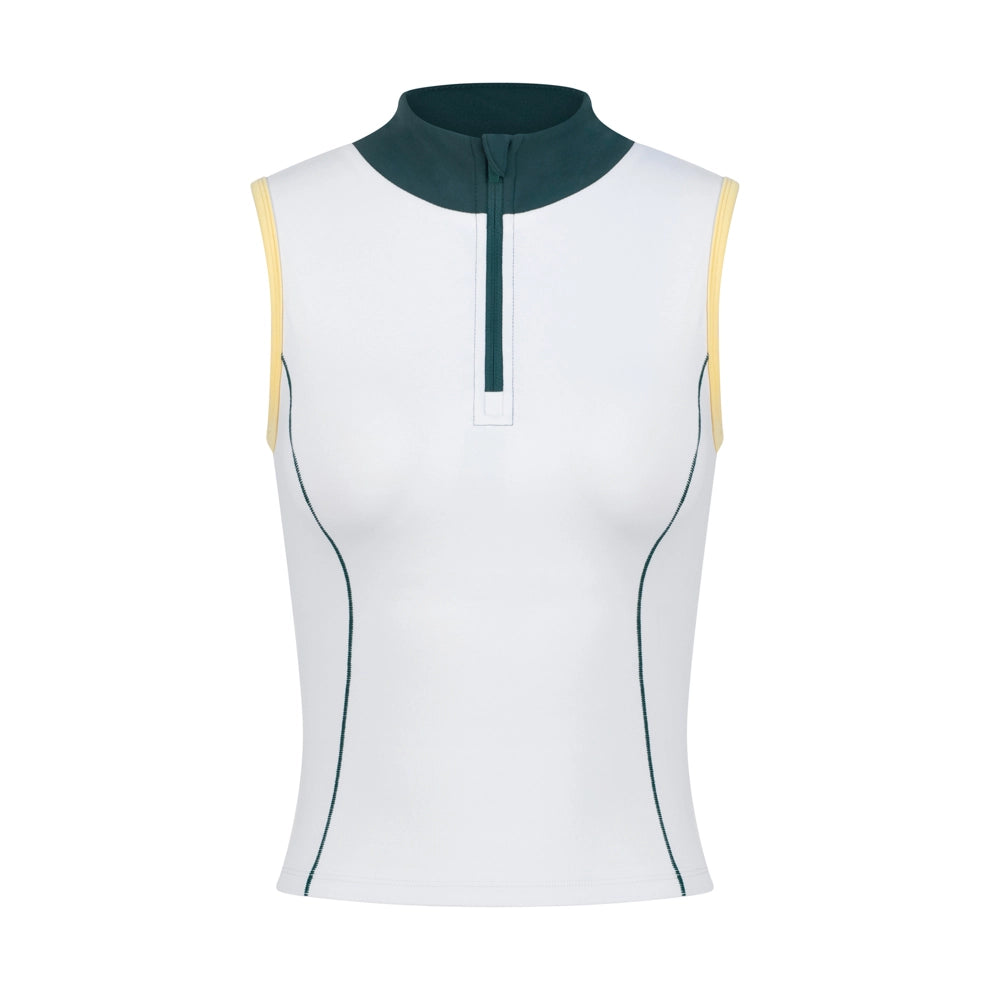 HERITAGE SLEEVELESS POLO image 12