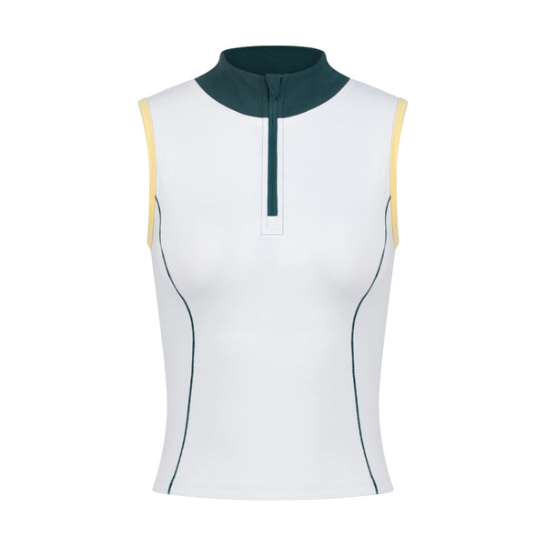 HERITAGE SLEEVELESS POLO