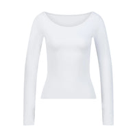 LONG SLEEVE SCULPTING TOP