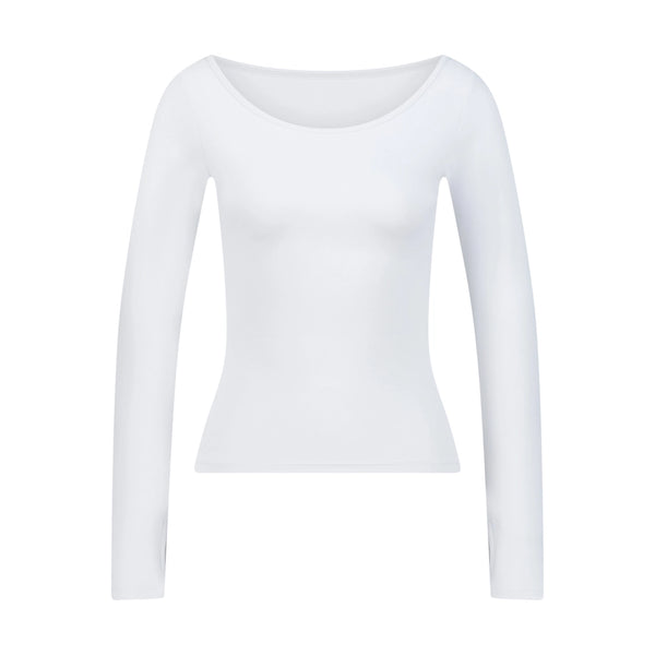 LONG SLEEVE SCULPTING TOP