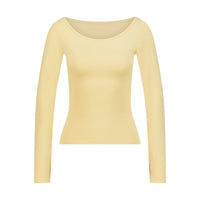 LONG SLEEVE SCULPTING TOP