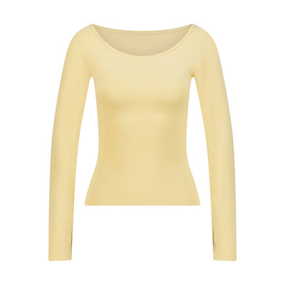 LONG SLEEVE SCULPTING TOP