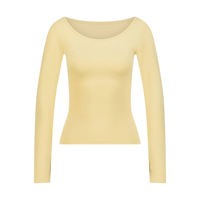 LONG SLEEVE SCULPTING TOP