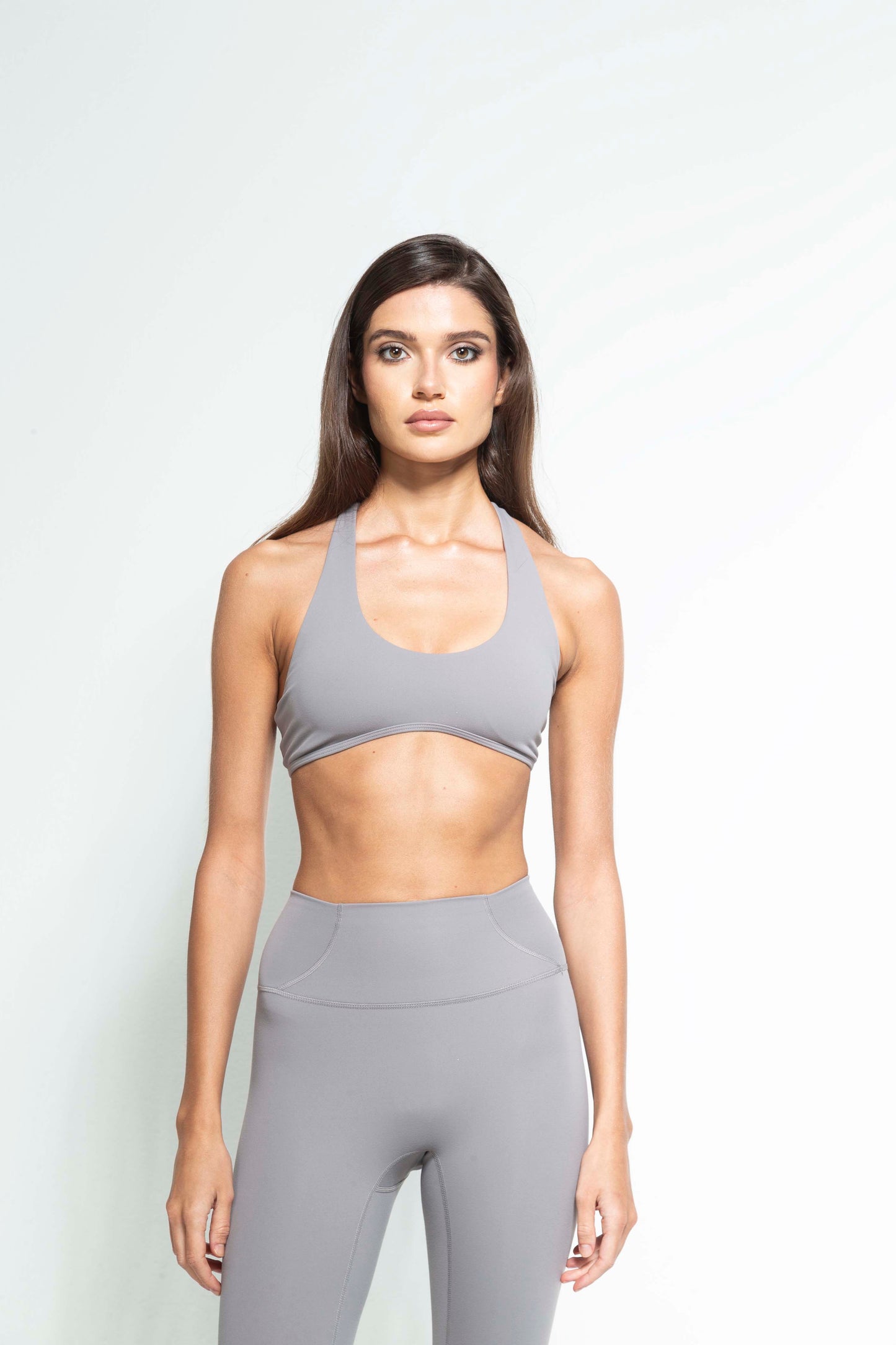 OFF-DUTY HALTER BRA