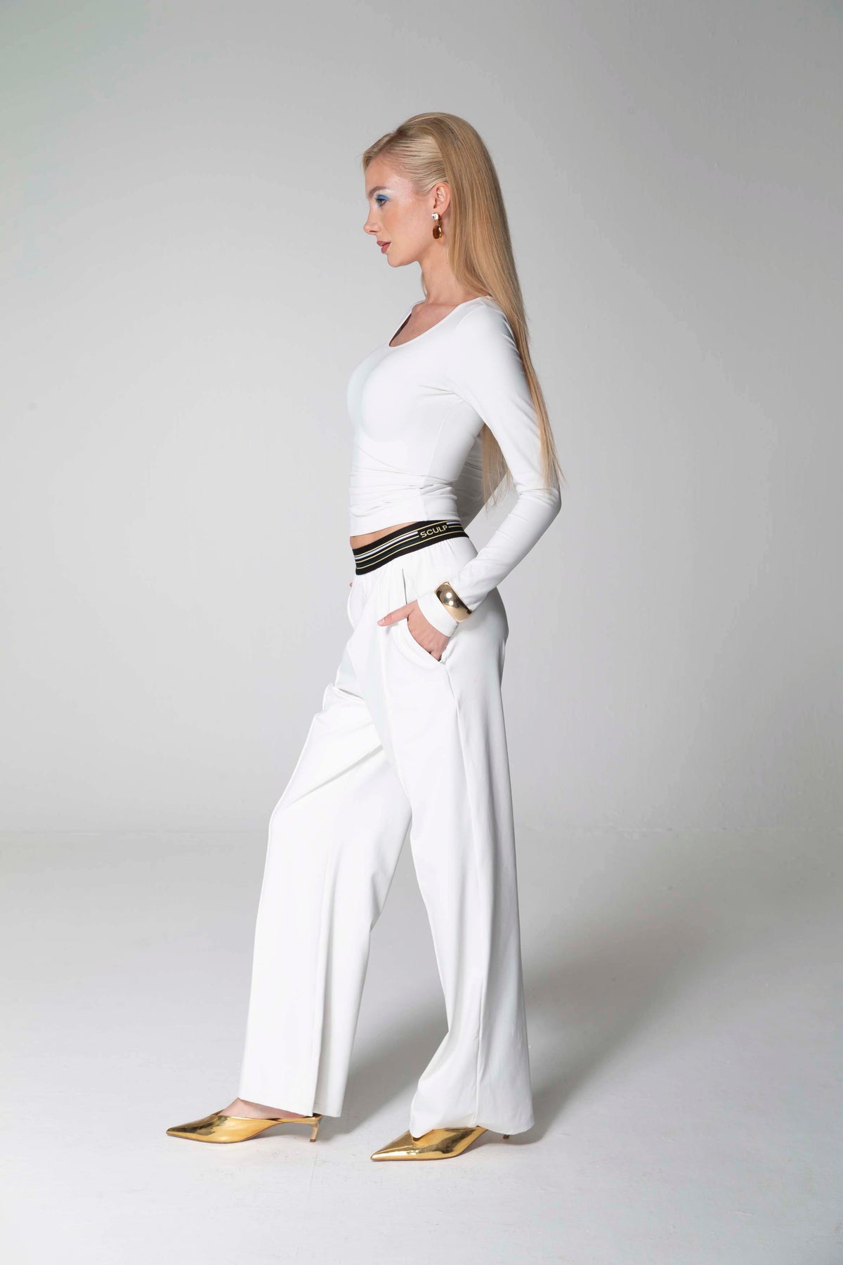 WIDE LEG PANT image 15