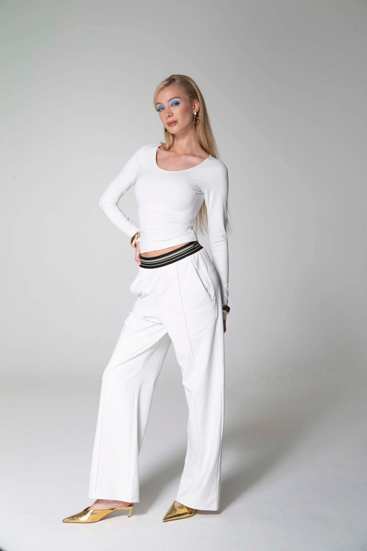 WIDE LEG PANT image 14